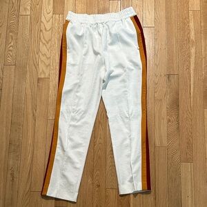 Scotch & soda white pants with stripes